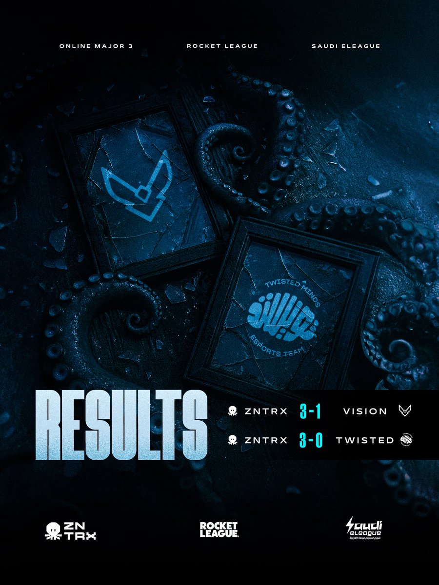 ZNTRX Esports (@zntrx_sa) on Twitter photo ุณ
ุงูุชุตุงุฑูู ู
ุชุชุงููู
๐ <a href="/VisionEsportggs/">Team Vision</a> 3-1
๐ <a href="/TwisMinds/">Twisted Minds ๐ง </a> 3-0
ุฃุจุทุงููุง ุนูููู
ุนูู ุงูููุจ ๐ฅ
#zntrx #esports #rocketleague #saudieleague #releasethekraken #online #major ุณ
ุงูุชุตุงุฑูู ู
ุชุชุงููู
๐ <a href="/VisionEsportggs/">Team Vision</a> 3-1
๐ <a href="/TwisMinds/">Twisted Minds ๐ง </a> 3-0
ุฃุจุทุงููุง ุนูููู
ุนูู ุงูููุจ ๐ฅ
#zntrx #esports #rocketleague #saudieleague #releasethekraken #online #major