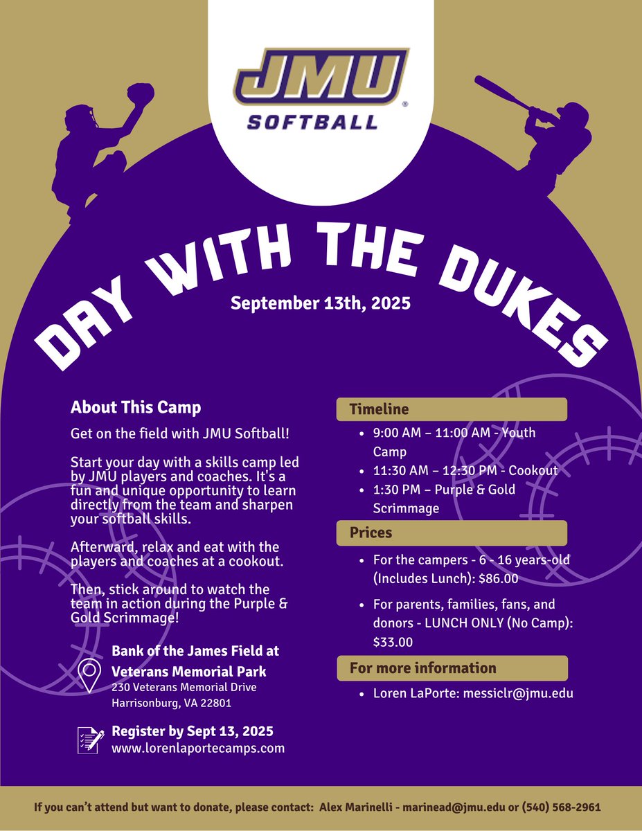 JMU Softball tweet media