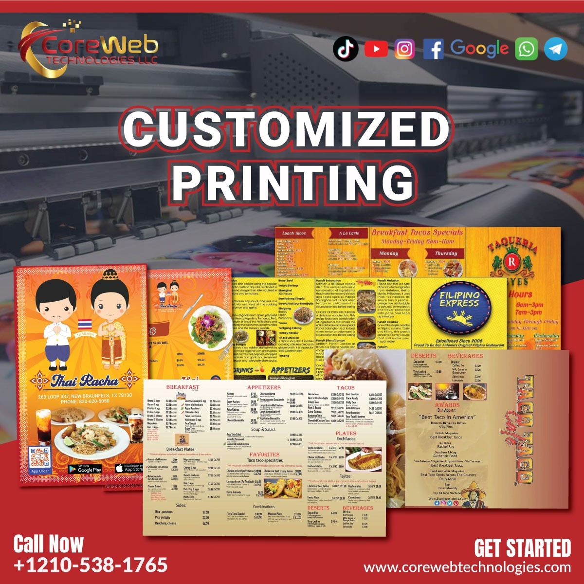 YoMeLlamoIsidro's tweet image. &quot;Elevate Your Brand with Premium Graphics Services!&quot;

&quot;Ready to transform your brand’s image? Contact us now at +1 (210) 538-1765 or visit corewebtechnologies.com to explore our graphics services!&quot;

#GraphicDesignServices 🎨 #BrandBuilding 🏢 #EyeCatchingDesign 🌟