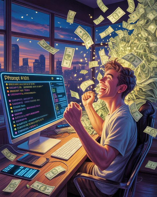 Prompt engineers make $120k-$300k yearly.

That's why I built "1000+ GPT-4 Prompts":

• 1000+ Prompts
• 5000+ AI Tools
• Tips, Tricks, Techniques &amp; more.

And for 24 hours, it's 100% FREE!

To get it, just:

1. Like &amp; Repost
2. Reply "Prompt"
3. Follow me (so that I can DM)