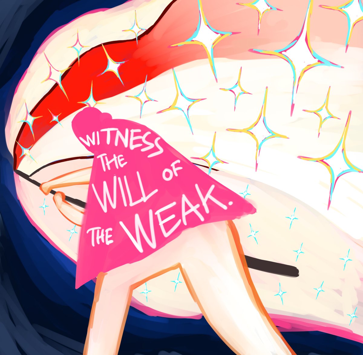 WITNESS THE WILL OF THE WEAK 
.
#IndonesiaGelap