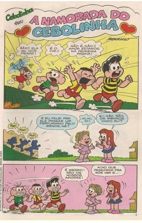 A namorada do cebolinha