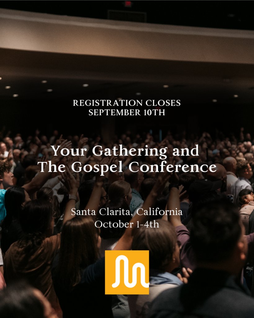We would love for you to join us at Your Gathering &amp; The Gospel Conference in Southern California this October 1st-4th. If you help lead, plan, or participate in your Sunday gathering this conference is for you. 
Register here: vist.ly/44zsv

#sovereigngracemusic