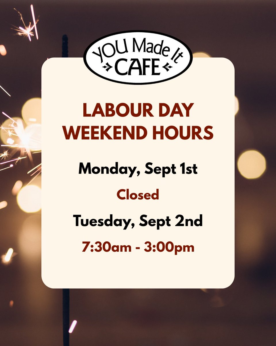 YOU Made It Café tweet media