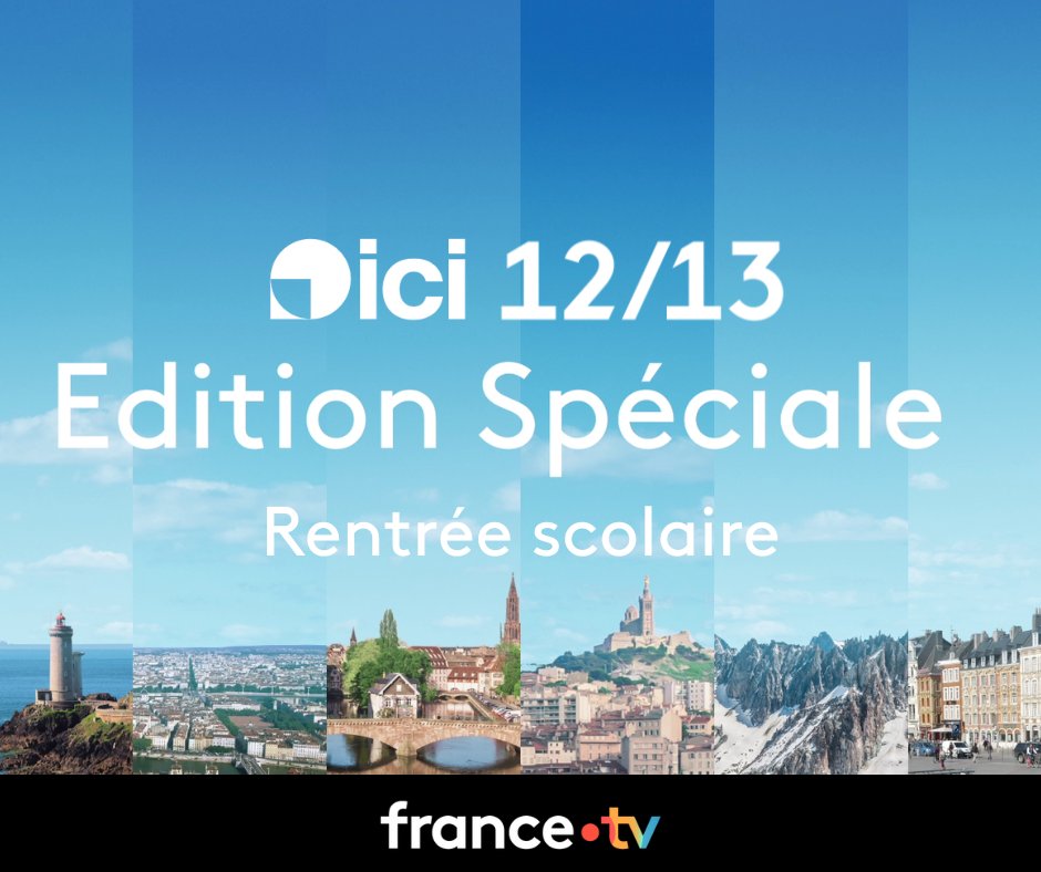 🎒🎓C'est la rentrée scolaire et nos journalistes donnent la parole aux enseignants et aux élèves de la région
👉 Une page spéciale Ici Pays de la Loire à suivre à 12h15 dans Ici 12/13 sur France 3 et france.tv, puis ce soir dans Ici 19/20

francetvpro.fr/contenu-de-pre…