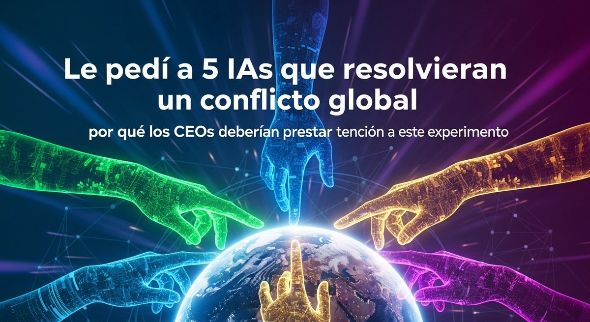 csystemsEC's tweet image. ¿Puede la IA ayudarte a prevenir una crisis empresarial?

Nuestra CEO le pidió a 5 IAs resolver el conflicto entre Rusia y Ucrania. ¿Qué de esto le sirve al C-Suite?

Descúbrelo en bit.ly/4mLFNfK

#IAEmpresarial #TomaDeDecisiones #LiderazgoDigital