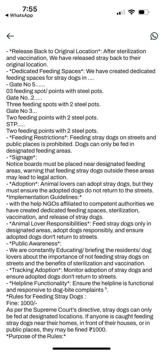 Nabarimad's tweet image. Look how my society us misusing the sc order…Society name Paramount golf foreste,we fed dogs at our own villa,own parking space attached to villa. @CBRE_India is asking for illegal money to feed dogs at our home,