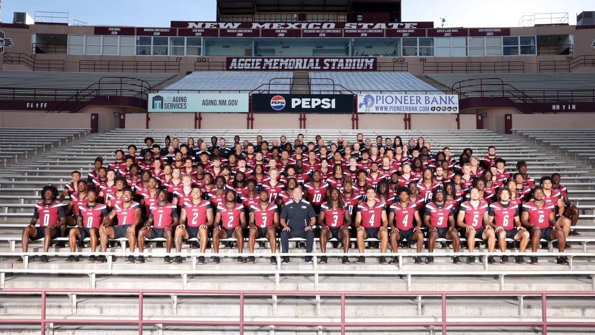 Your 2025 New Mexico State Aggies📸

#AggieUp x #RideForTheBrand