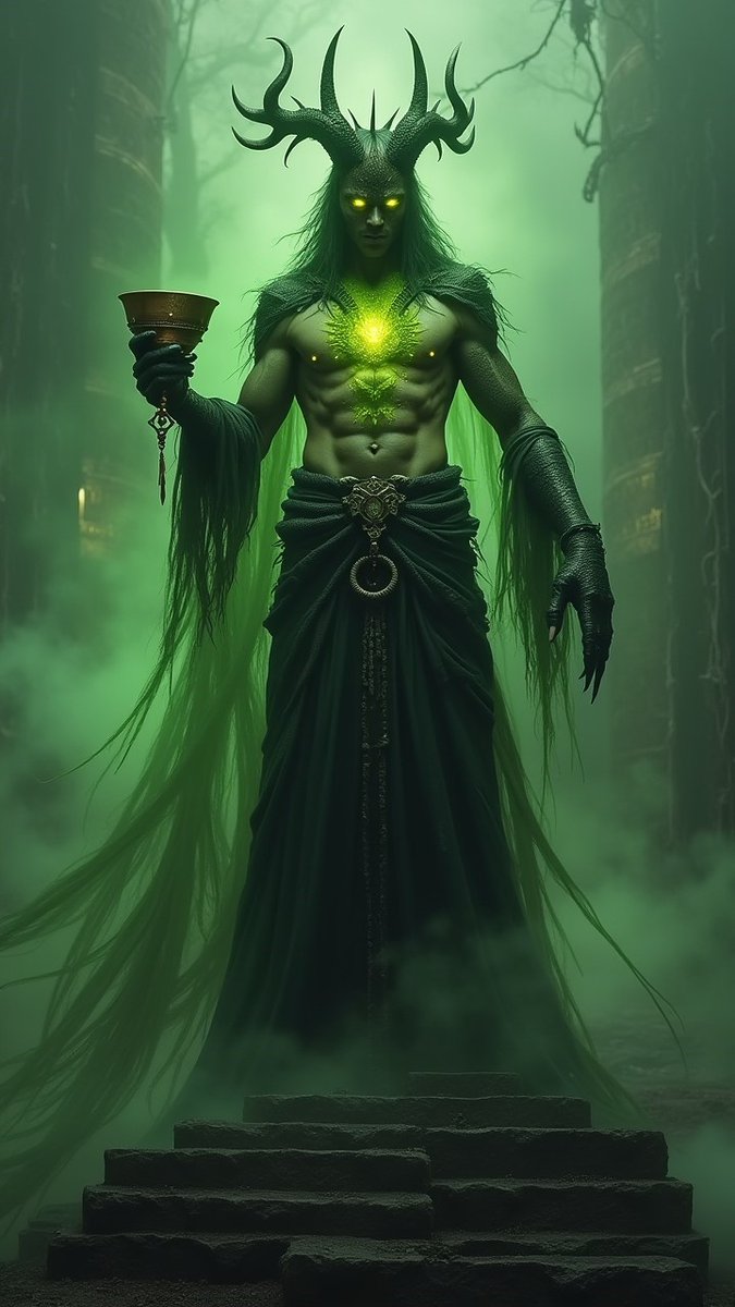 MstrAndr_ART's tweet photo. Venom Saint of the Toxic Ziggurat.
Would you kneel before him — or collapse under the weight of his poison?
#VenomSaint #ToxicTemple #DarkFantasyPriest #PoisonedDesire #Fantasy18plus #JungleMystic #ForbiddenRituals #AIArtErotica #DeadlyCharm #SerpentKing #aiart https://t.co/l2PV4GFlvc