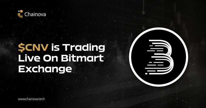 🚨 Another listing unlocked!
$CNV <a href="/0xChaiNova/">ChaiNova</a> is officially live on <a href="/BitMartExchange/">BitMart</a>.  
👉 bitmart.com/en-US/trade

This project is building real impact with innovative utility &amp; strong community vibes.

And Tuesday? We’re hitting MEXC too! 🏆 

#BitMart #MEXC    #CNV