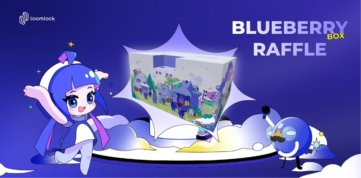 loomlocknft's tweet image. 150 winners have been drawn from the Blueberry box raffle. Anyone who participated can check their status at 

loomlock.com/giveaways/blue…  

This was an exclusive giveaway for the participants in the community submissions vote.