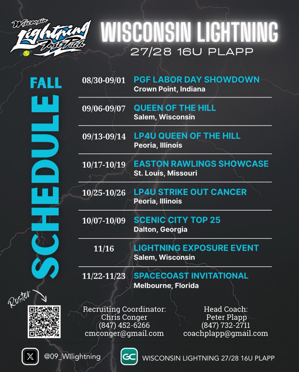 So excited to compete this fall! ⚡️💙