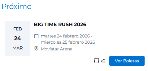 NOS VAMOS A VER A BIG TIME RUSH EN BOGOTÁ EN EL 2026🥰