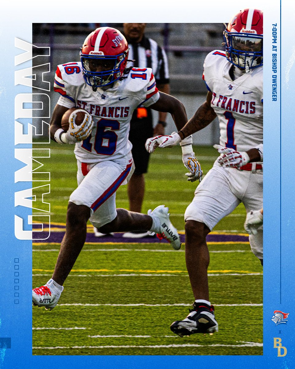 ‼️ GAMEDAY ‼️
Varsity Football 🏈

🆚 Fort Wayne Bishop Dwenger
🕖 7pm
📍 at Bishop Dwenger
🎟️ public.eventlink.com/tickets?t=1381…
📺 youtube.com/watch?v=TWkJC8…

#GoKnights⚔️