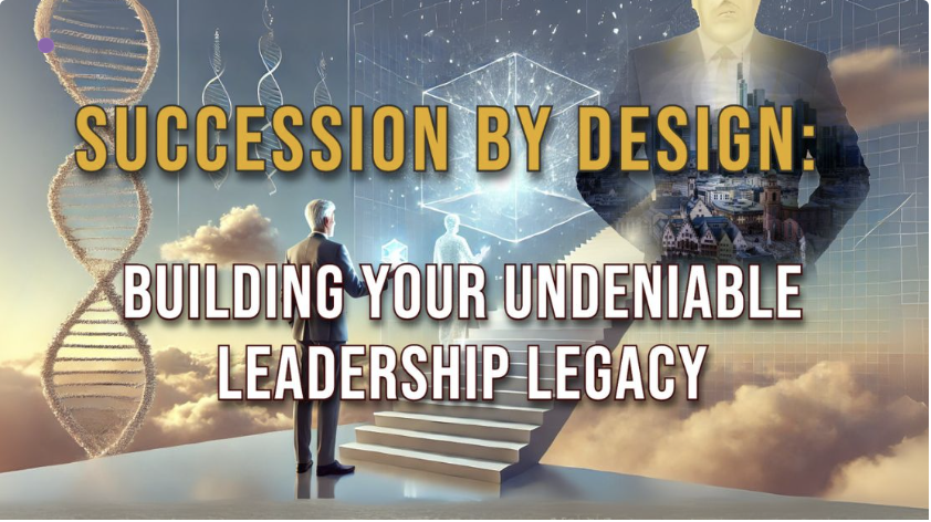 TheDovBaron's tweet image. Succession by Design: Building an Undeniable #LeadershipLegacy
dovbaron.com/succession-by-…
Elite leaders don&apos;t chase relevance. 
They build undeniable leadership legacies. 
Discover why succession by design, not default, secures #multigenerational influence, prevents collapse, and…