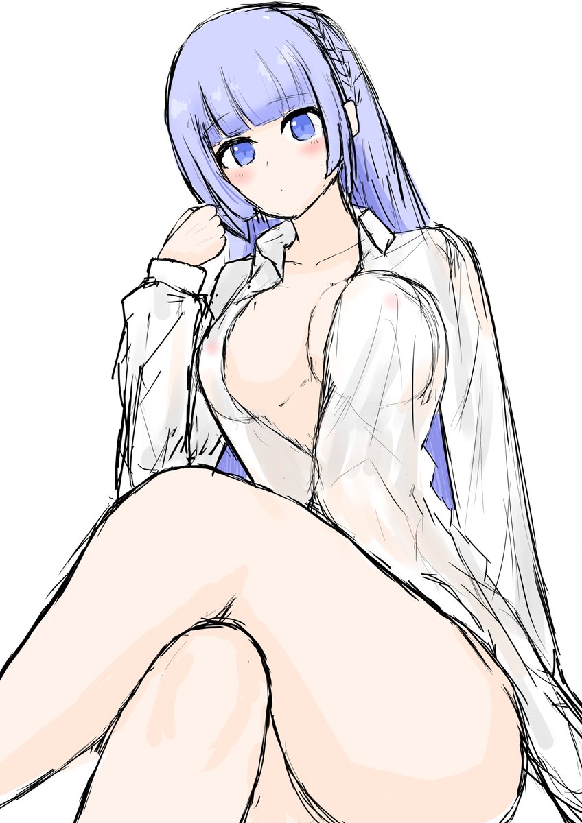 肌Yシャツ朝チュン大人イーニァ