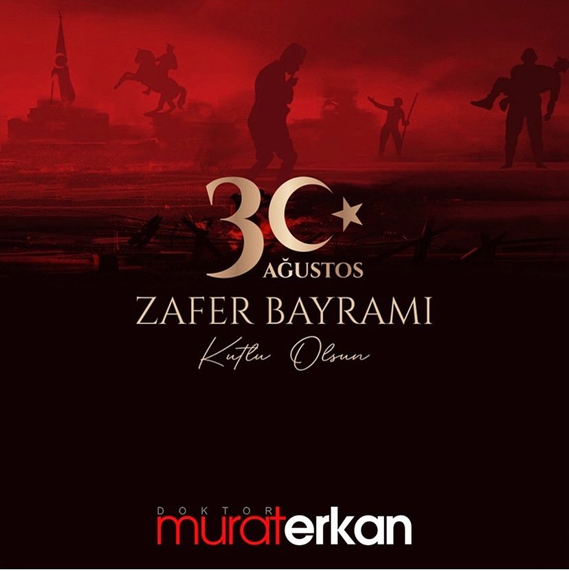Ebedi liderimiz Ulu Önder Mustafa Kemal Atatürk’ün kurtuluş mücadelemizde kesin ve kalıcı bir zafere imza attığı bu tarihi gün tüm ulusumuza kutlu olsun.