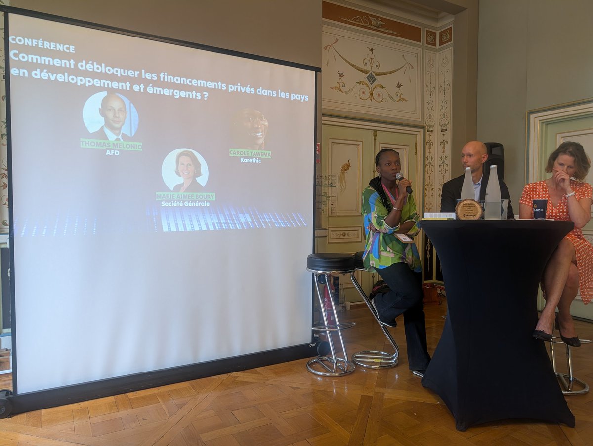 Aujourd'hui je suis avec <a href="/CaTawe/">Carole Tawema</a> aux Universités d'Été de l'Économie de Demain organisé par <a href="/Mouv_ImpactFr/">Mouvement Impact France</a> pour parler de Bitcoin, l'actif le plus ESG du monde.

Alors que la politisation de Bitcoin avance en France, il est crucial que les acteurs de l'écosystème "à impact &amp; RSE