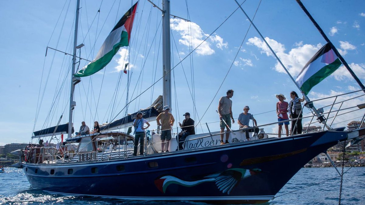 Aquests son la mena de vaixells de la flotilla pro Hamas, que diguin que porten ajut humanitari es una burla macabre, entre els turistes com Colau i el menjar o aigua per ells pel viatge d'anada i tornada, no se quin espai lliure deu quedar per portar carrega
Son pura banalitat