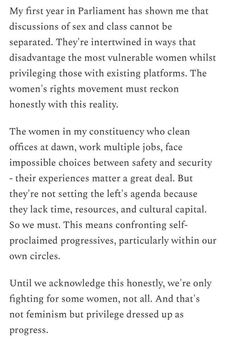 The Women Who Wouldn't Wheesht (@ethelwrites) on Twitter photo The article by <a href="/JoaniReid/">Joani Reid MP</a> is a powerful piece about class and feminism. It’s a must read.
frontlinewomen.substack.com The article by <a href="/JoaniReid/">Joani Reid MP</a> is a powerful piece about class and feminism. It’s a must read.
frontlinewomen.substack.com