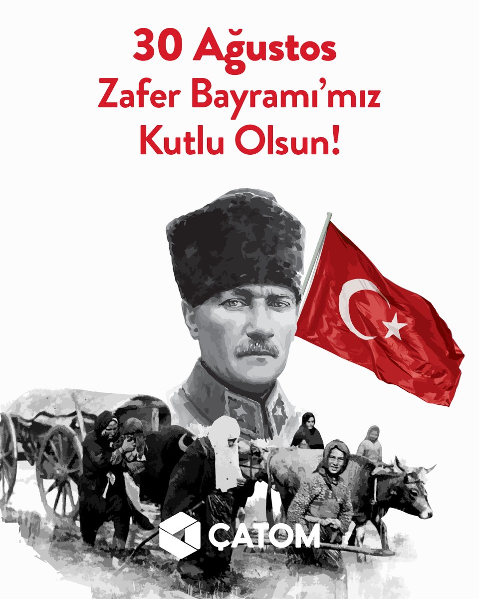Büyük Zafer’in 103. yılında, başta Gazi Mustafa Kemal Atatürk ve silah arkadaşları olmak üzere, tüm kahramanlarımızı saygı ve minnetle anıyoruz. 30 Ağustos Zafer Bayramı’mız kutlu olsun! ​
​
#30Ağustos