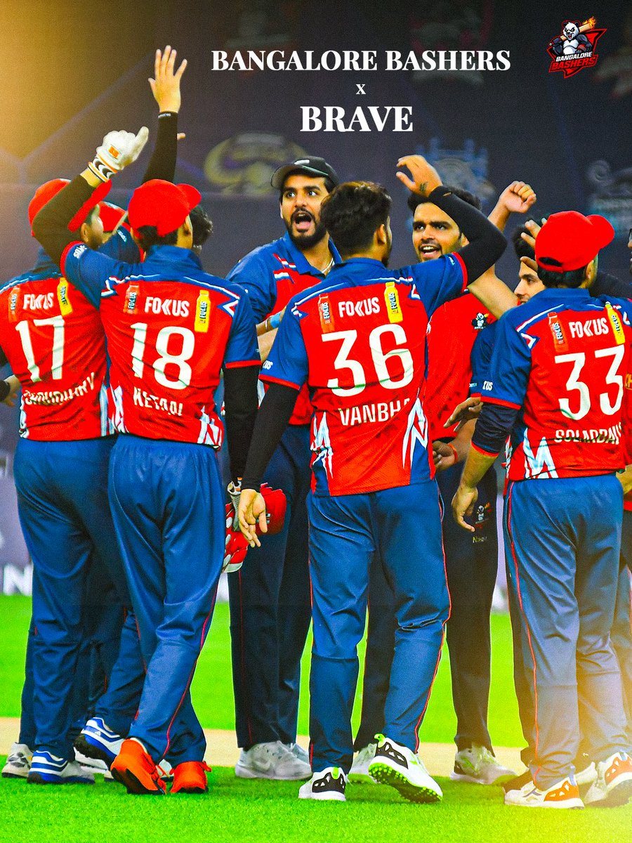 blrbashersECL's tweet image. Bashers don’t play safe, they play BRAVE! 💪🔥
Fearless cricket. Relentless passion. That’s our style! 🏏

#BangaloreBashers #ECLT10 #Cricket #PandaGang #Season3 | @eclt10
(Bangalore Bashers, ECL, Cricket, Panda Gang, Season 3)