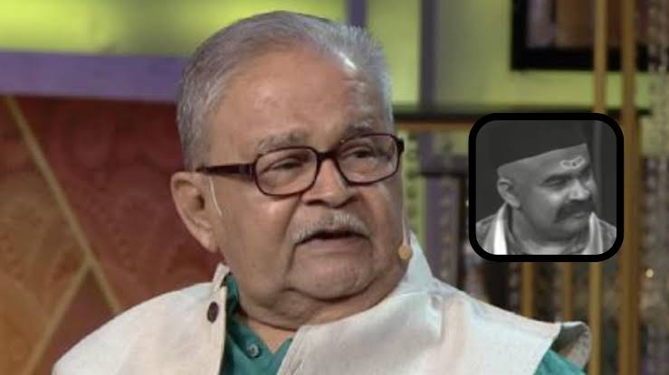 dr_vishaal's tweet photo. Bal Karve (1930–2025) a veteran Marathi actor known for his iconic portrayal of the character "Gundyabhau" in the 1979 television serial Chimanrao, passed away on August 28, 2025, at the age of 95. https://t.co/Xpms92FTaV