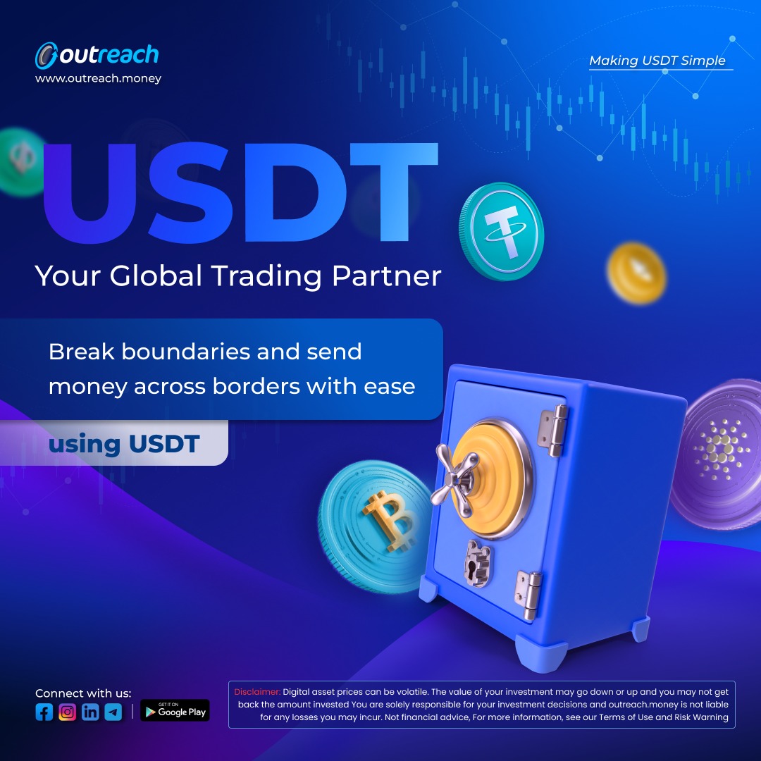 OutreachMoney's tweet photo. 🚀 USDT – Your Global Trading Partner 🌍
Break boundaries and send money across borders with ease 💸✨

✅ Fast Transactions
✅ Secure Transfers
✅ Borderless Payments

Start simplifying your global trading journey today with USDT!

👉 Download now and trade smarter: https://t.co/ptvwSTyK4i