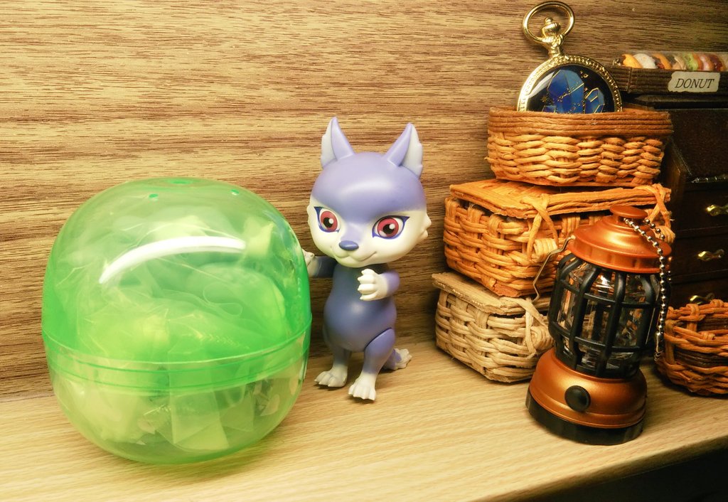 今日は、カプセルドールのオオカミさんのガチャ回して来ました✨
全５種類ゲットできました😊
全部出して撮影したいので
後日写真アップしますね✨
#カプセルドール