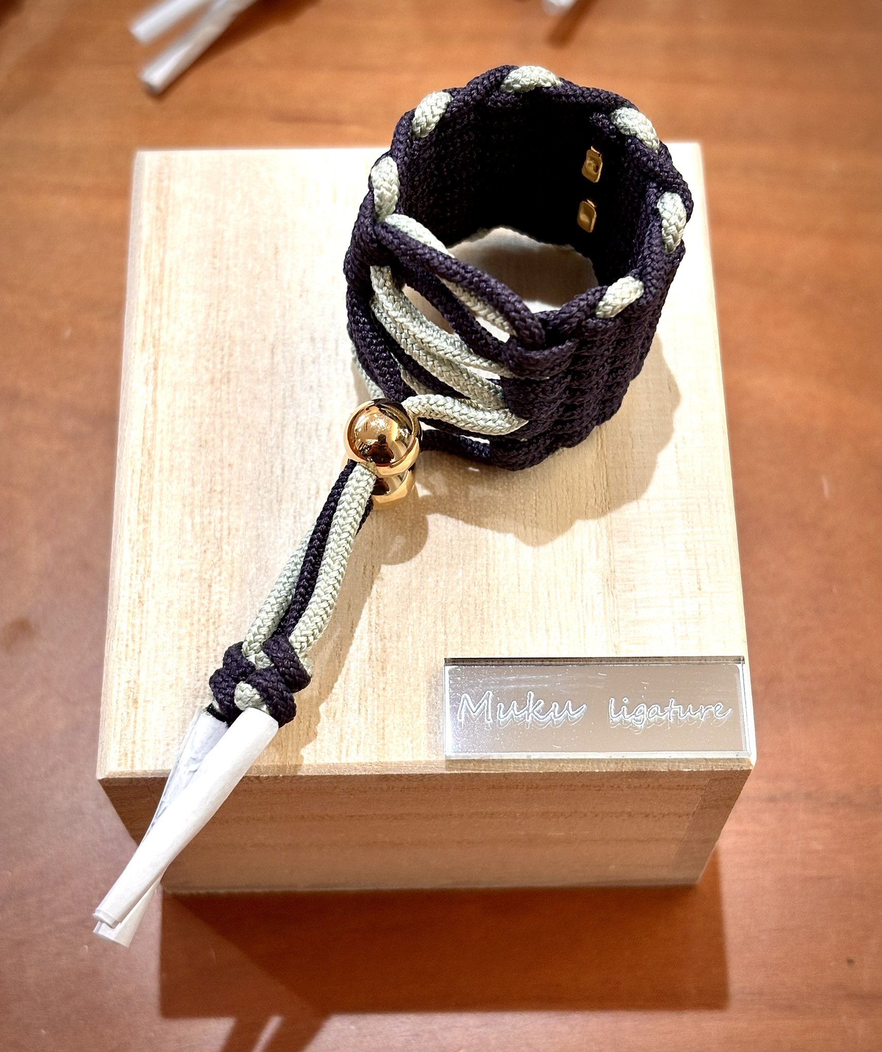 タッカー　Mukuリガチャーカスタムオーダー品 Muku Ligature 当店特注限定仕様Mukuリガチャー②『盛』シリーズ