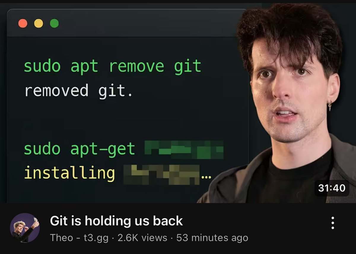 Before watching I’m going to guess.

1. Merging/conflicts
2. PRs chaining off another
3. No dependency file locking, Perforce had this many years ago
4. Large binary files, it’s better now but in Perforce back in the day I could control how many revisions to keep of large binary