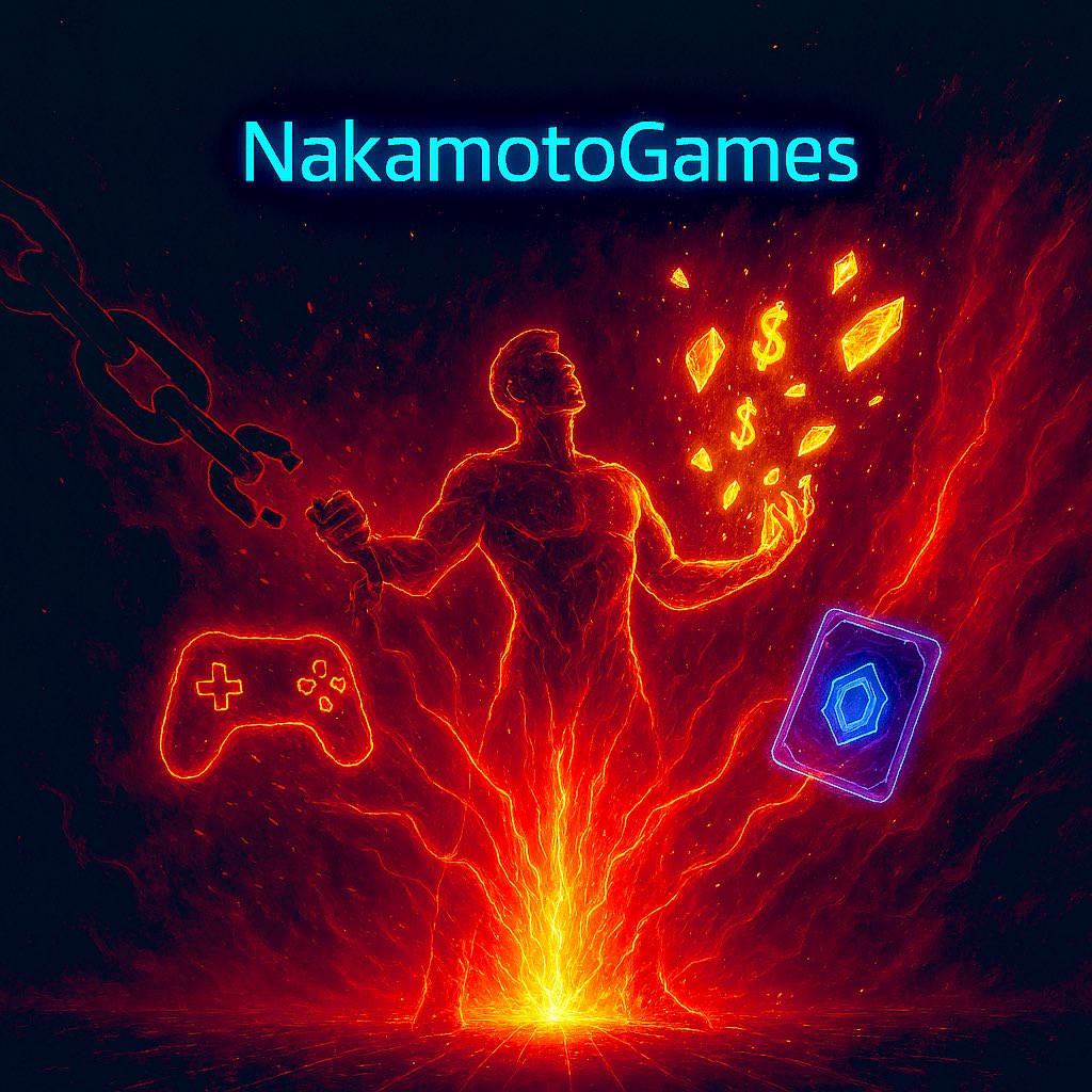 rahatapp's tweet image. 🎮Classic #Web2 games make you addicted, get their value. Crypto games make you free, reward your effort. 🏅
@NakamotoGames → Where the player broke the chain. ⛓️