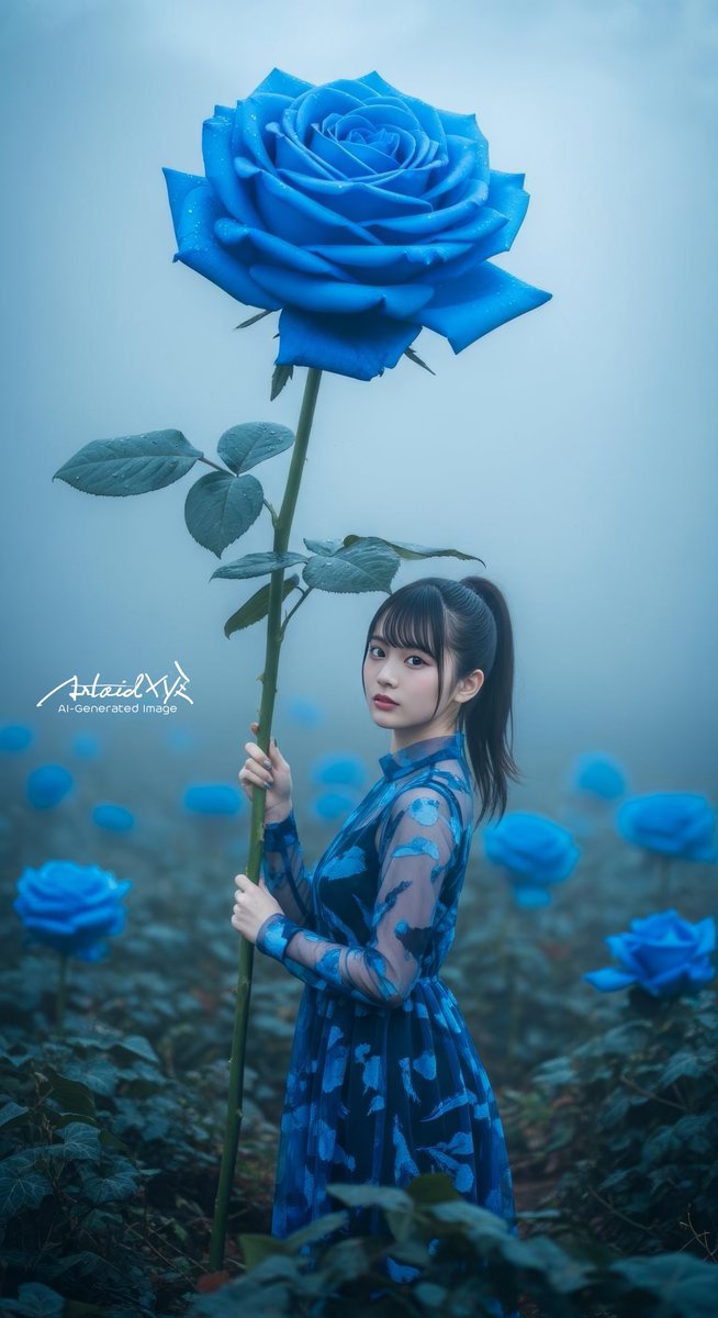 Artoid_XYZ's tweet photo. 『Blue Rose』
#4KResolution #AIart #SURREALISM https://t.co/VeuOOr6i3q