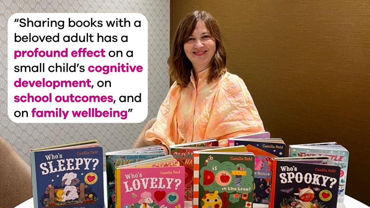 Booktrust's tweet image. It's time for the brilliant Camilla Reid to sign off as our #WriterInResidence after an amazing six months!

Before she goes, she shares what she's learned about getting families reading in the early years - and announces the winners of her competition:

booktrust.org.uk/resources/find…