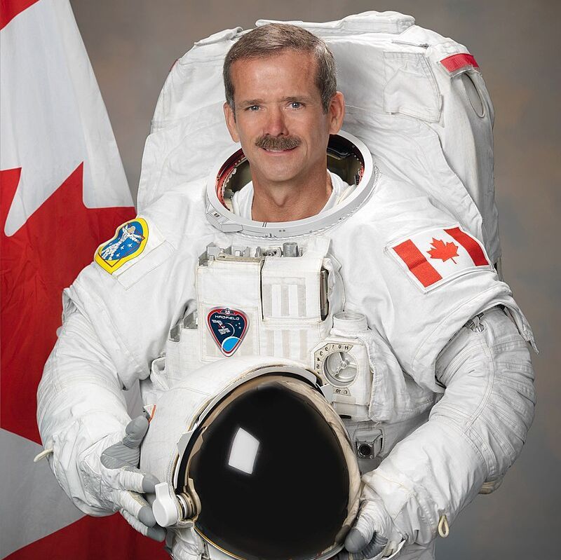 CraigBaird's tweet photo. Happy birthday to Chris Hadfield, born on this day in 1959 in Sarnia!
He flew on two Space Shuttle missions and was the commander of the ISS. He was the first Canadian to perform extravehicular activity in outer space. He spent 165 days in space and is also a best-selling author. https://t.co/U0karxSBlv