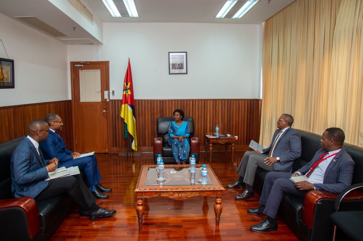 AndersonBlanc2's tweet image. The opportunity for an in-depth exchange during the presentation of the figurative copies of my letters of credence to H.E. Mrs Maria de Fátima Manso, Secretary of State for Foreign Affairs and the Mozambican Community Abroad #MINEC