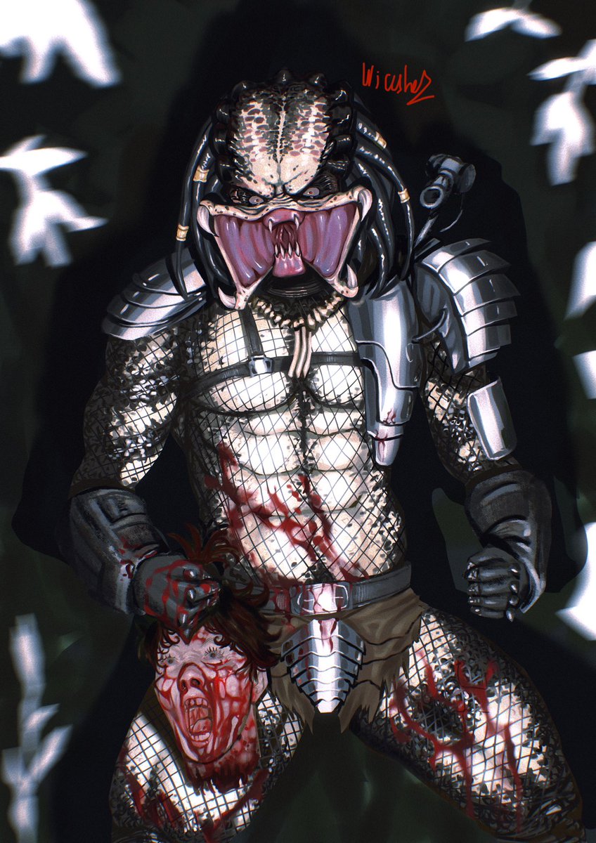 cute jungle predator
🤭
#Predator #yautja #Yautja #predator #fanart