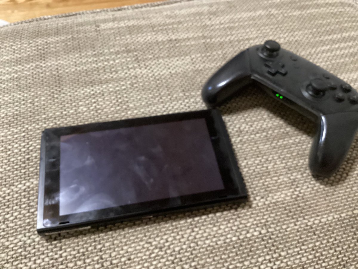 Switch壊れかけてまじビビったー😅
本体画面ついてないのにプロコンはついててどうしようもなかったけど調べたら直し方わかって安心した☺️