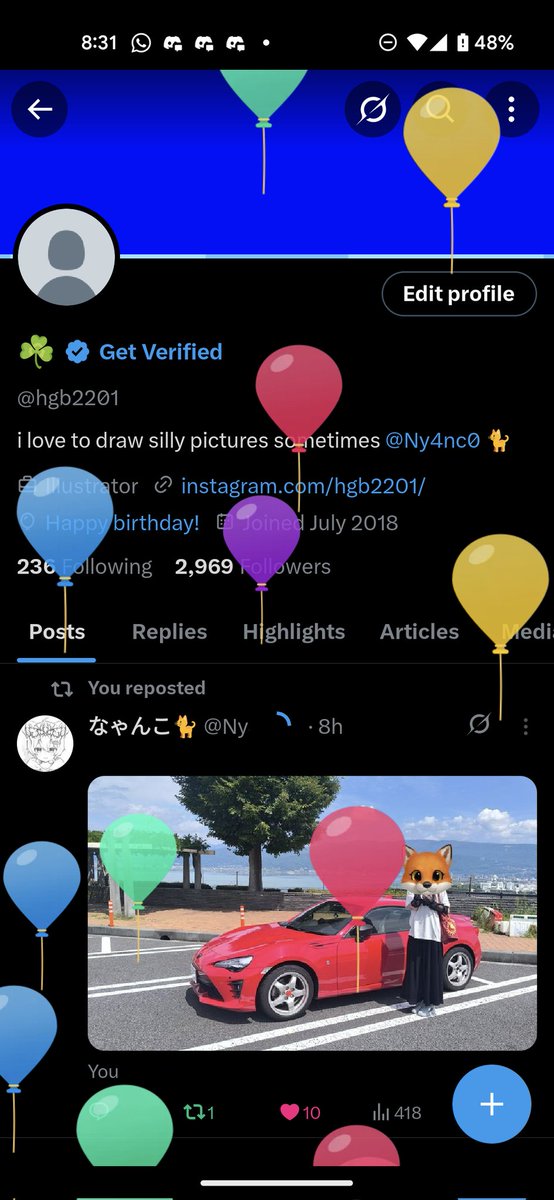 love u all thanks for another amazing year :3/