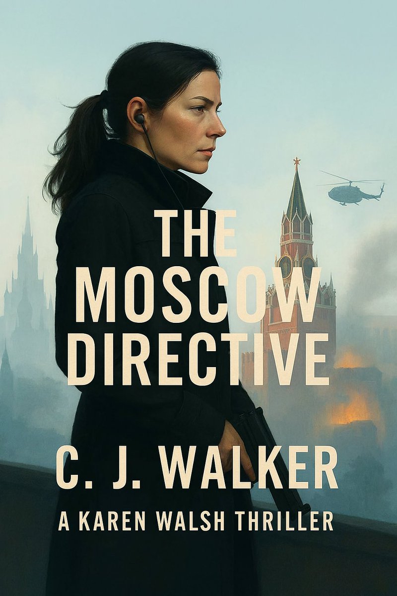 The Moscow Directive a.co/d/gK9RpLR #Amazon via <a href="/Amazon/">Amazon</a> #SpyThriller #EspionageThriller #PoliticalThriller #ThrillerBooks #BookLaunch #Bookstagram #BookTok #SpyFiction #BookLovers #PageTurner