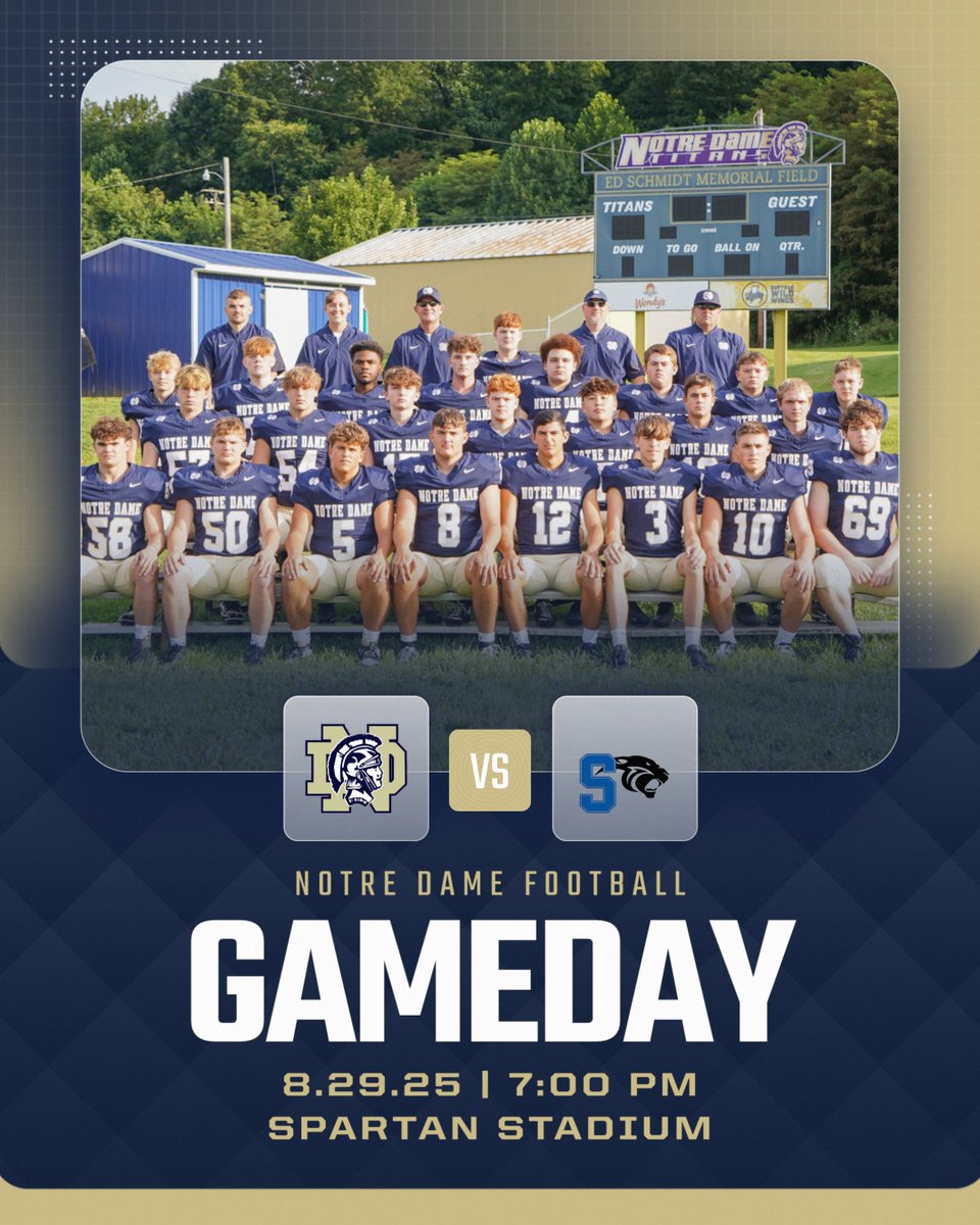It's GAMEDAY!!! The Titans home opener is vs Southeastern tonight!! It's also PeeWee Night!! Come out and support the Titans!! Good luck boys!! #GoTitans