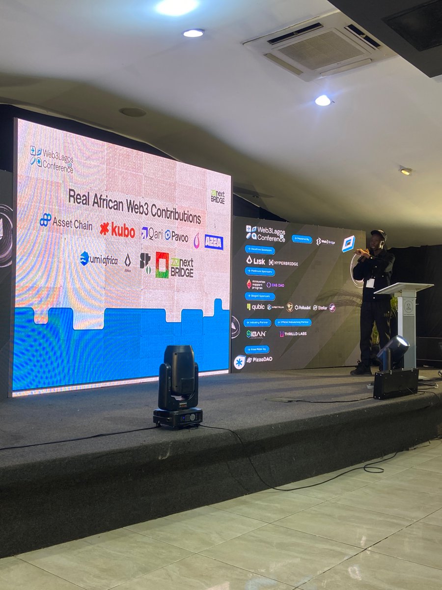 Web3LagosCon's tweet image. Stop yapping, Start Building: Real African Contributions to Web3

Speaker: Chukwuemeka Uche @defiboyszn 

#W3LC2025 #web3lagoscon