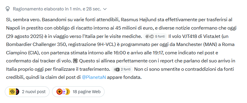 zNinho7's tweet photo. @PianetaN ci fidiamo di @grok ? https://t.co/CzzEGlCF9b