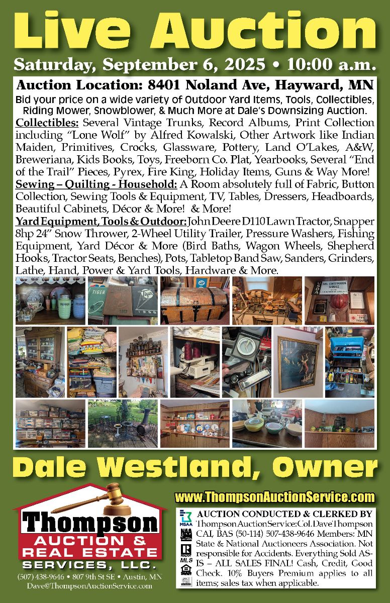 auctionpro4u's tweet photo. Dale Weston Downsizing Live Auction - https://t.co/xq00ihWaL5 https://t.co/aDhg9UVp2y