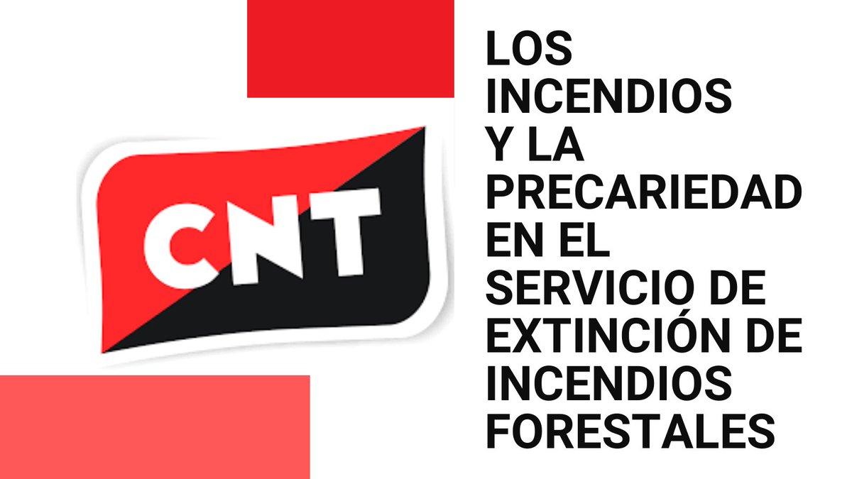 Los incendios y la precariedad en el Servicio de Extinción de Incendios Forestales

cnt.es/noticias/los-i…