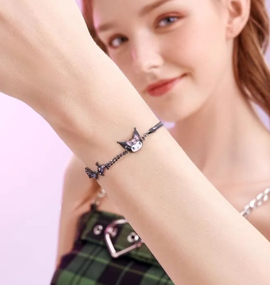 ♡Sanrio Kuromi Snake Chain Bracelet♡

🍡Discount Rewards Code CHERUB99🍡

🌸yesstyle.com/en/tidecolor-s…🌸
