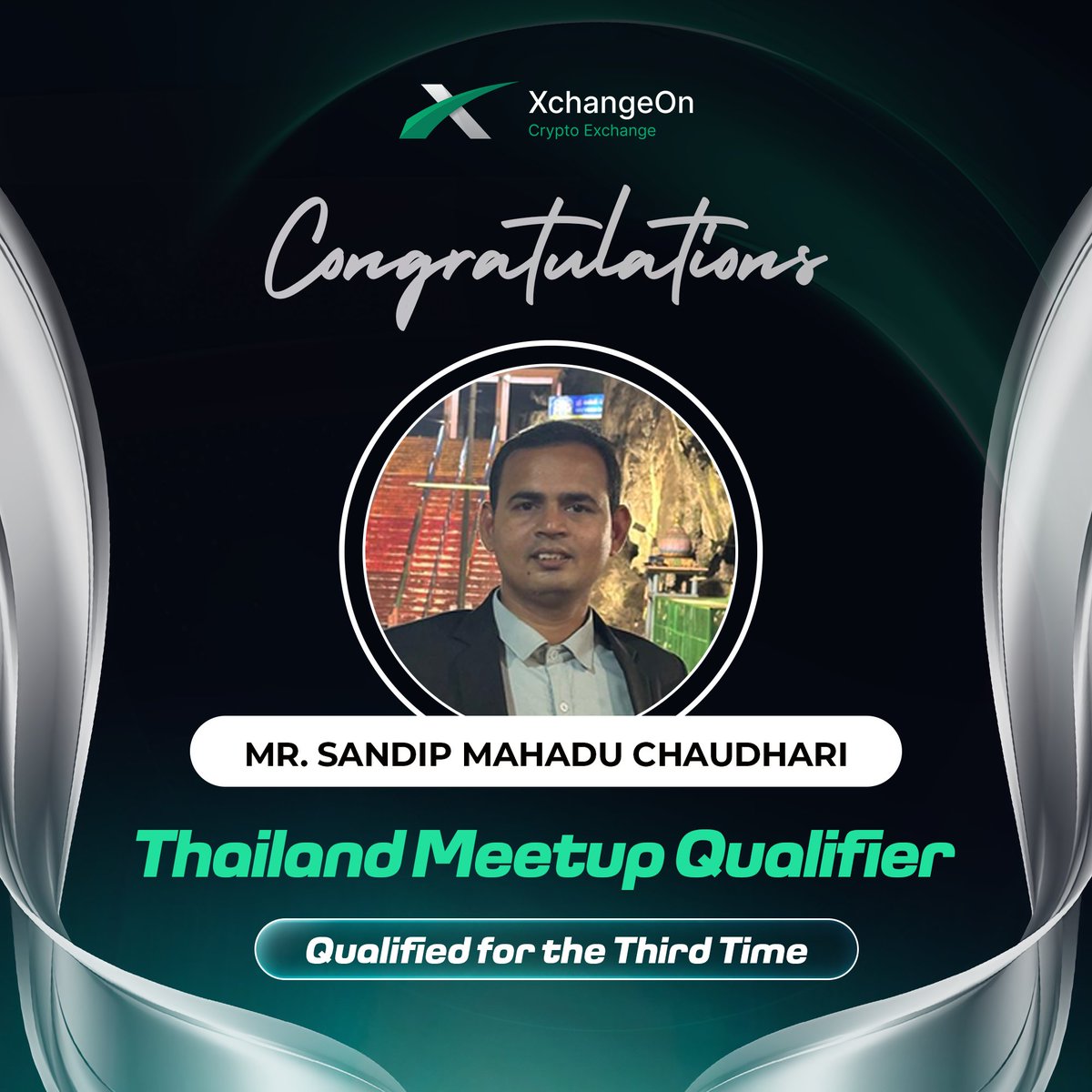 🌟 Huge Congratulations to Mr. Sandip Mahadu Chaudhari! 🌟

He has officially qualified for the Grand Thailand Meetup 🇹🇭 for the 3rd time in a row! 🏖️
Your consistency, dedication, and hard work truly inspire everyone around you 

#XchangeOnThailandMeetup #Leadership #Inspiration