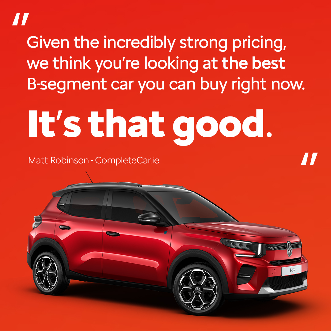 If you look closely, you can see all-new ë-C3 blushing.

Read the review here - bit.ly/4g82Uyw
@CompleteCar