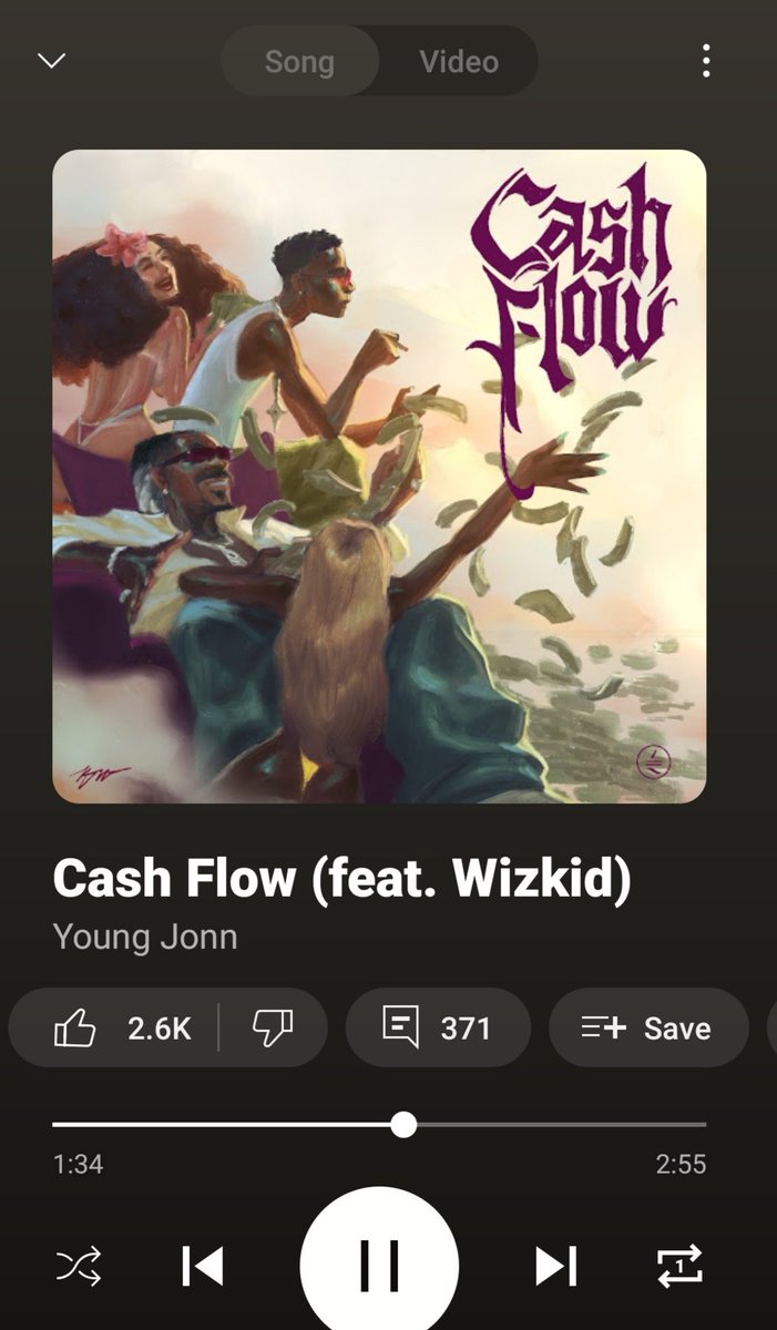 "Cash rollin’ wherever I slide 💸" <a href="/YoungJonn/">Young Jonn</a> <a href="/wizkidayo/">Wizkid</a>