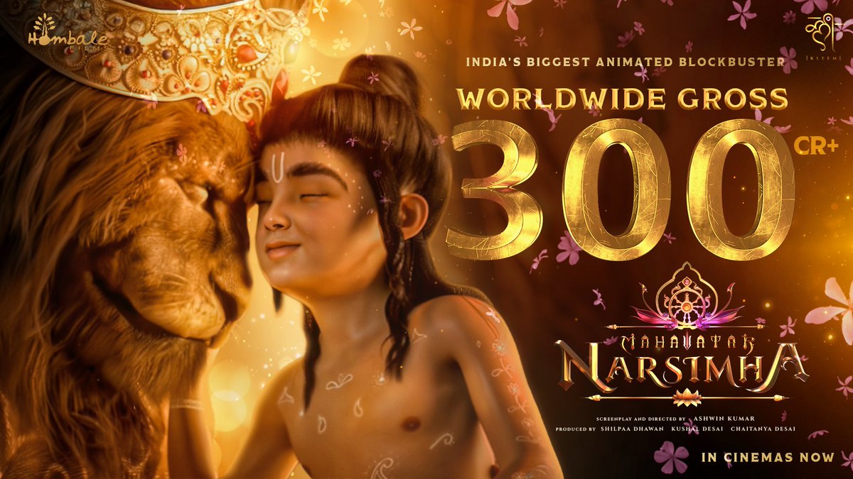 Prasad Bhimanadham (@prasad_darling) on Twitter photo From the divine might of #MahavatarNarsimha to the folklore magic of #KantaraChapter1 🔥
<a href="/hombalefilms/">Hombale Films</a> is building a universe where the sky is just the beginning. From the divine might of #MahavatarNarsimha to the folklore magic of #KantaraChapter1 🔥
<a href="/hombalefilms/">Hombale Films</a> is building a universe where the sky is just the beginning.